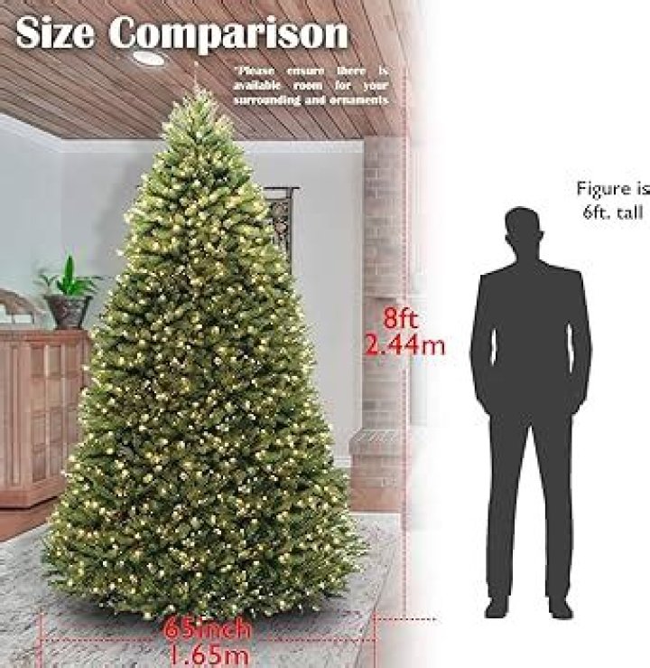 8 foot christmas tree