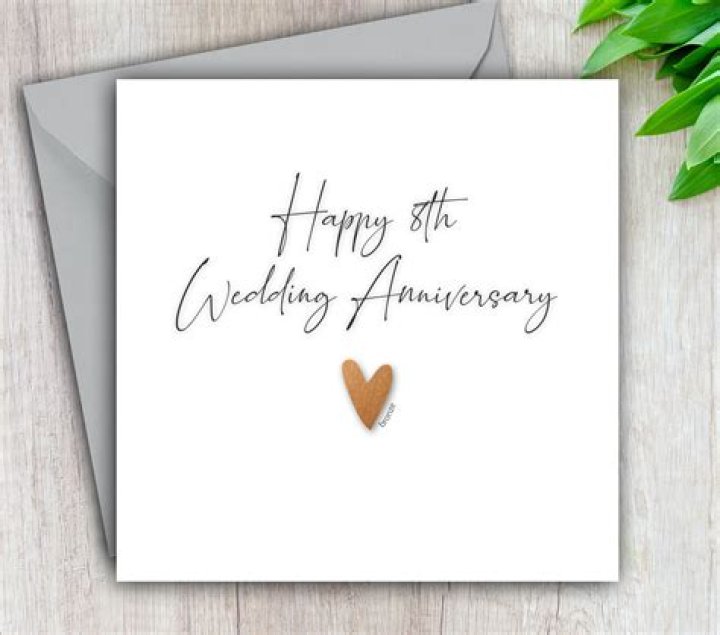 8th wedding anniversary uk