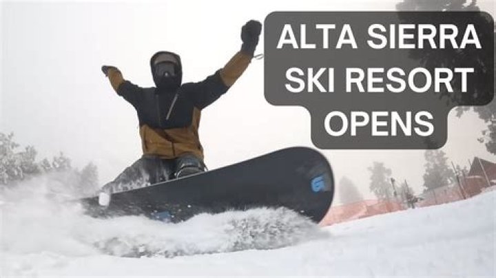 alta sierra ski resort