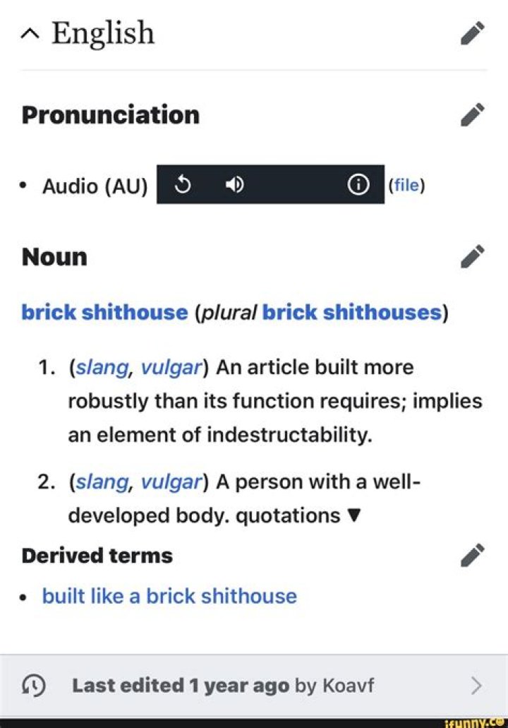 brick urban dictionary