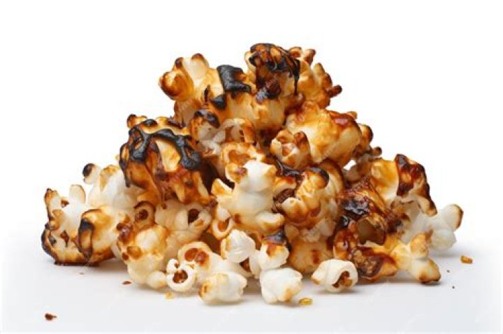 burnt popcorn