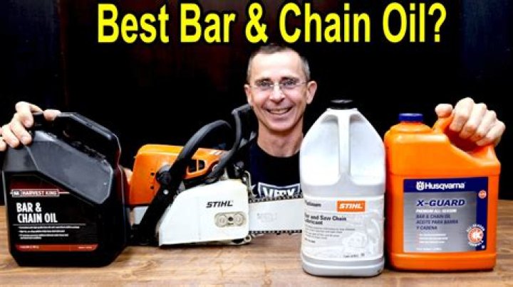 chainsaw bar oil