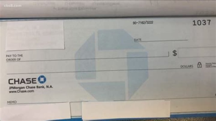 chase bank checks