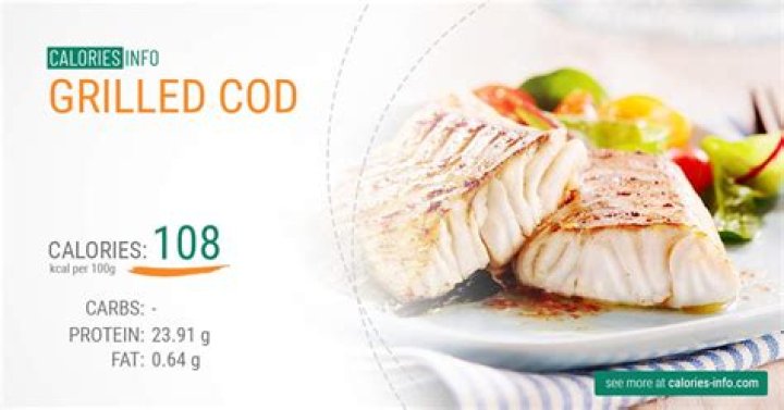 cod calories
