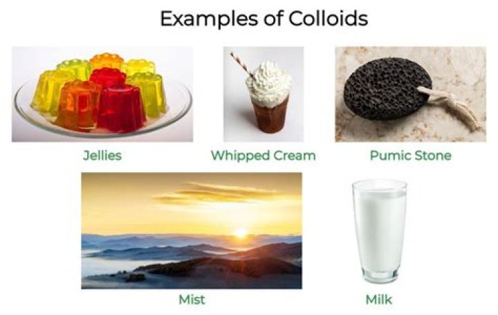 colloid mixture examples