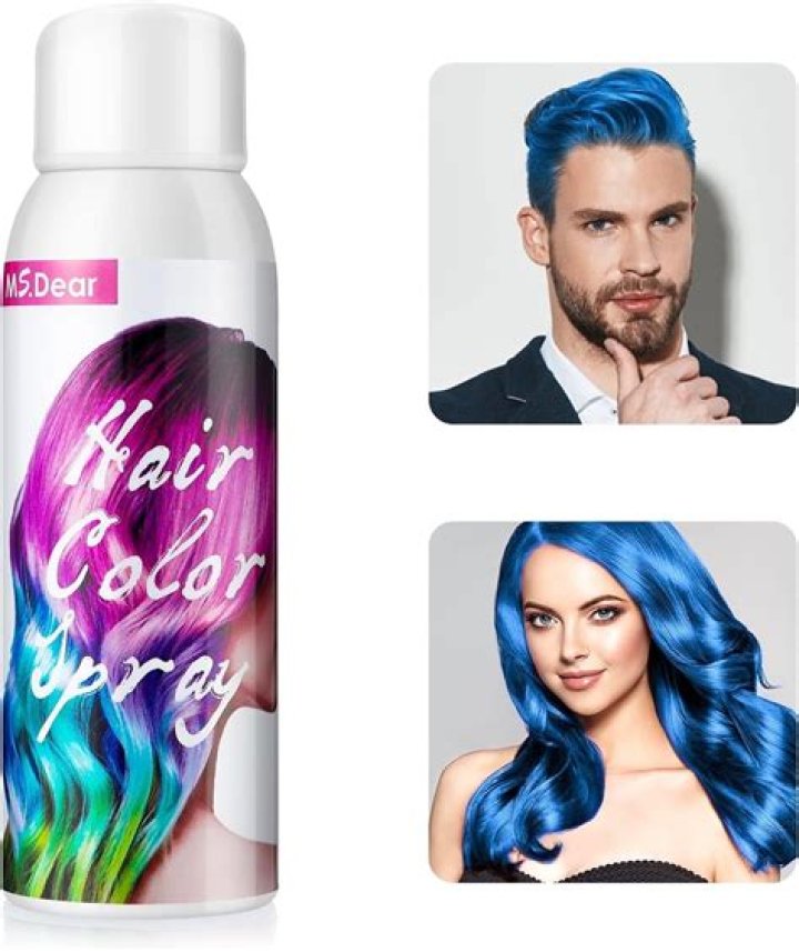 color hair spray