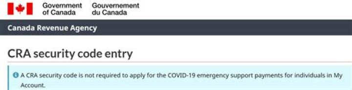 cra security code