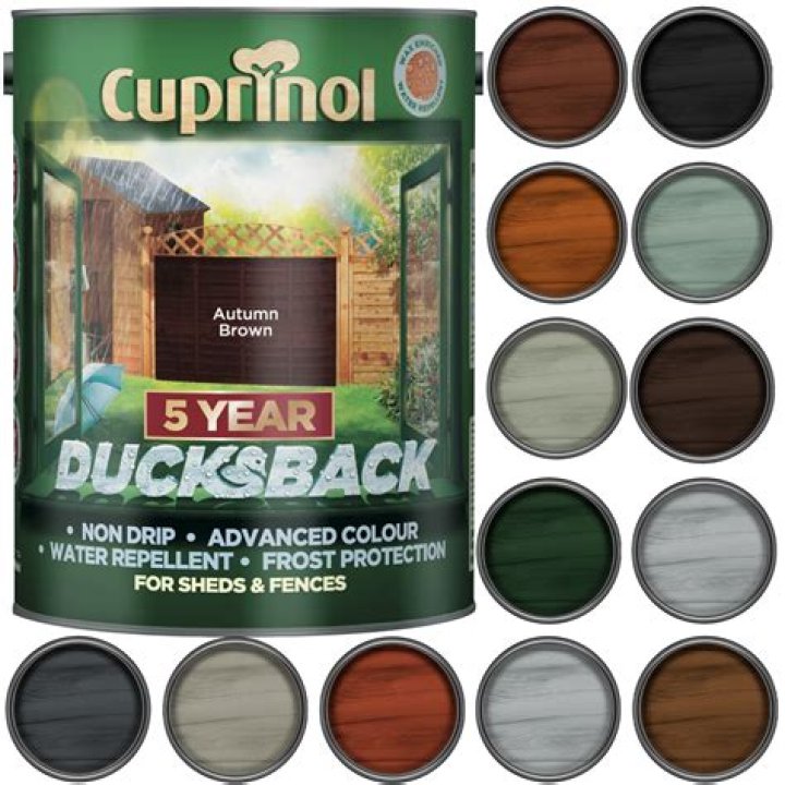 cuprinol ducksback colours