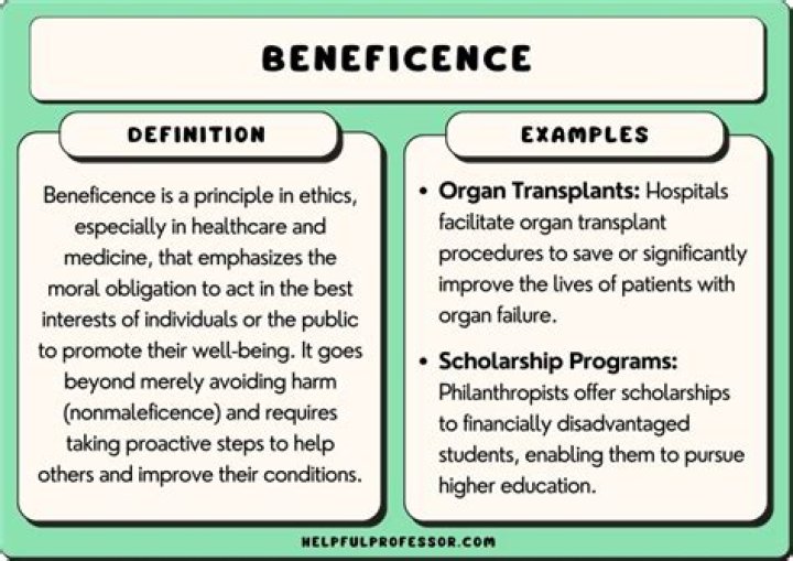 define beneficence