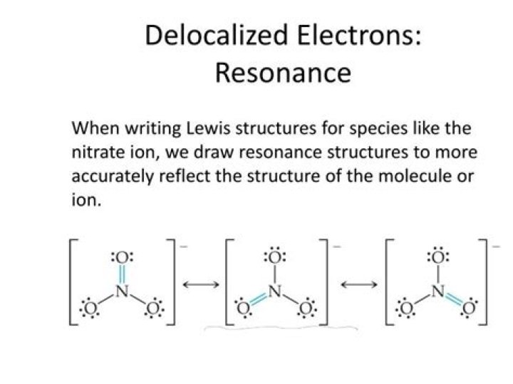 delocalized electrons