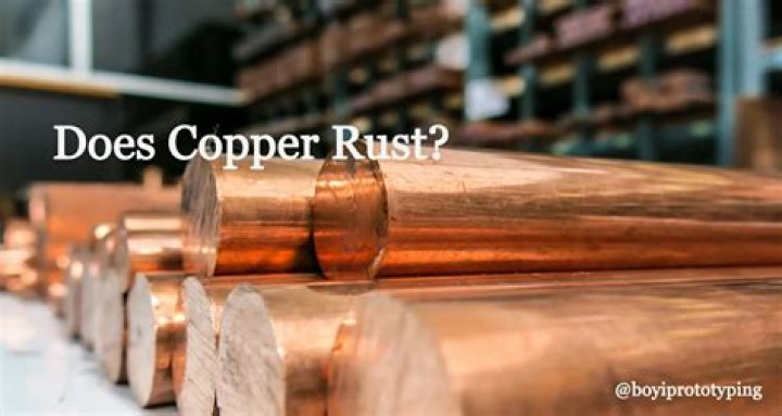 does copper rust