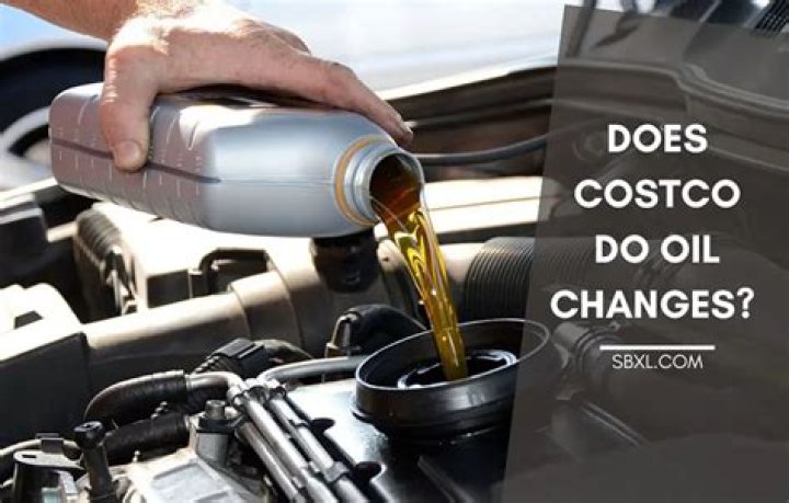 does costco do oil changes