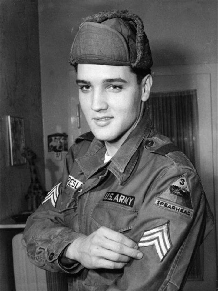 elvis in the army
