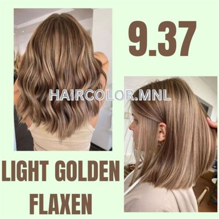 flaxen hair color