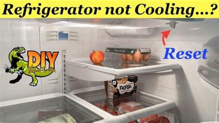 ge refrigerator not cooling