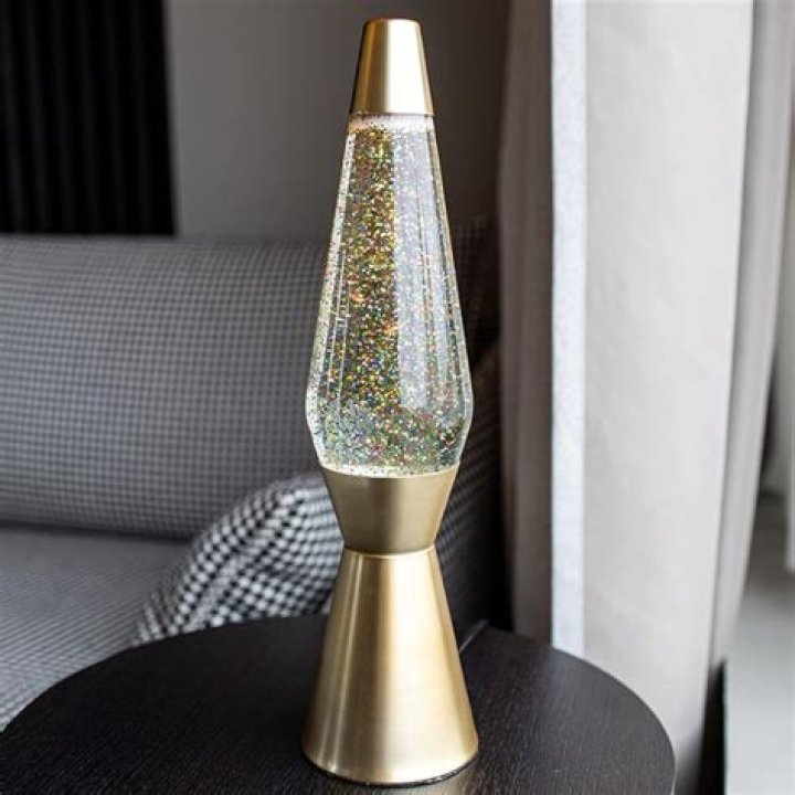 glitter lava lamp