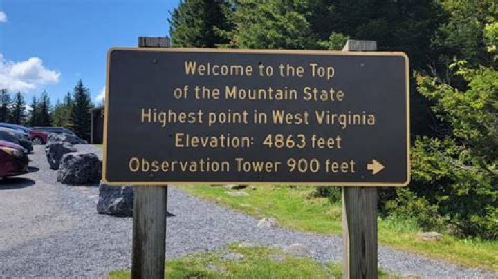 highest point in west virginia