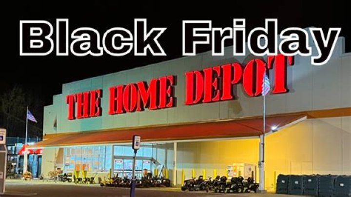 home depot black friday sales