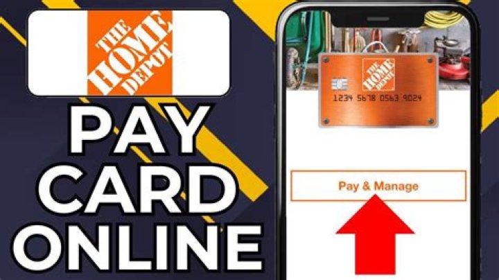 home depot pay credit card