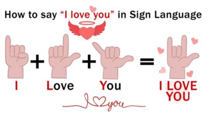 how do you say i love you in sign language