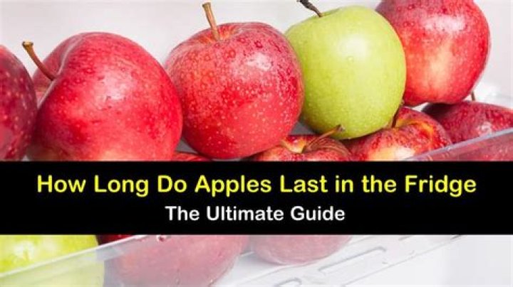 how long do apples last