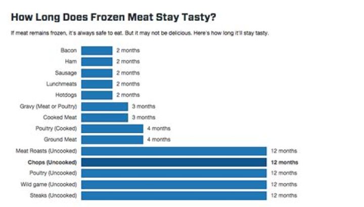 how long does frozen meat last