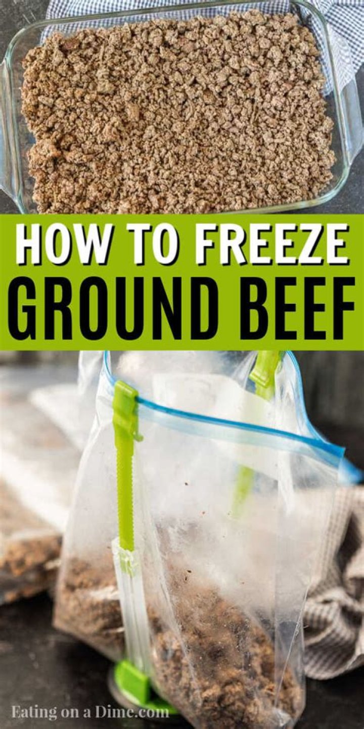 how long does ground beef last in the freezer