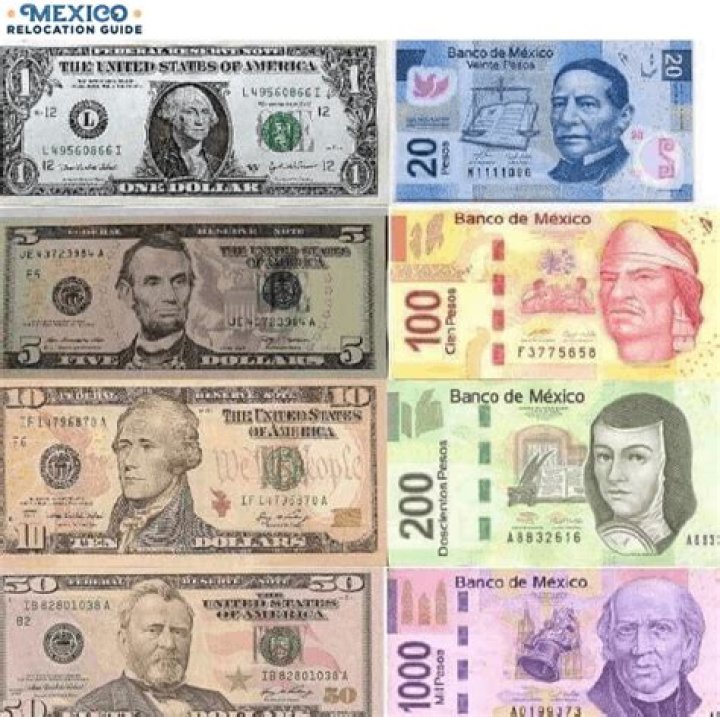 how much is a dollar worth in mexico