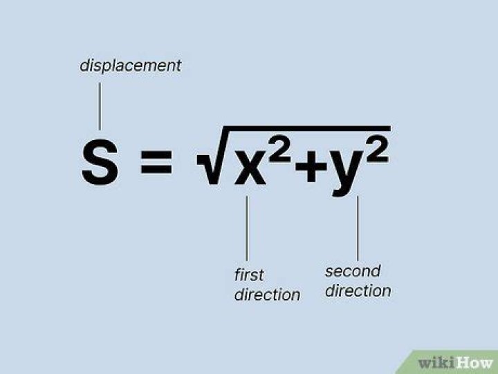how to calculate displacement