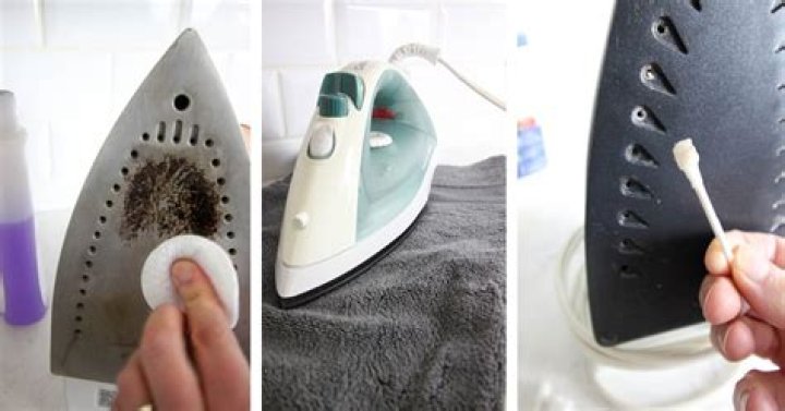 how to clean iron