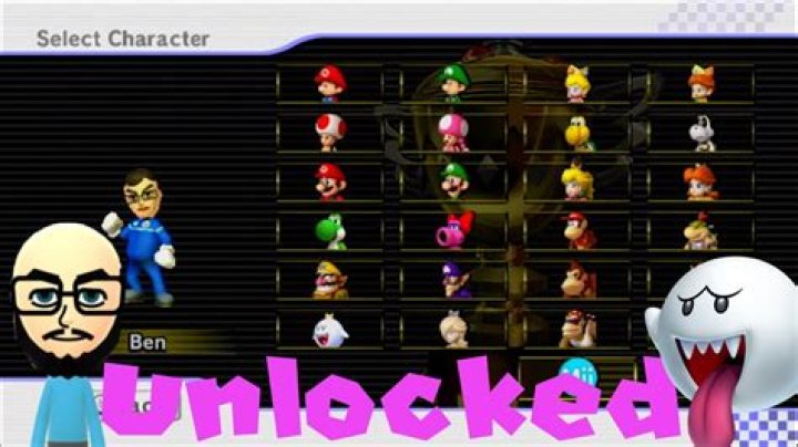 how to unlock characters in mario kart wii