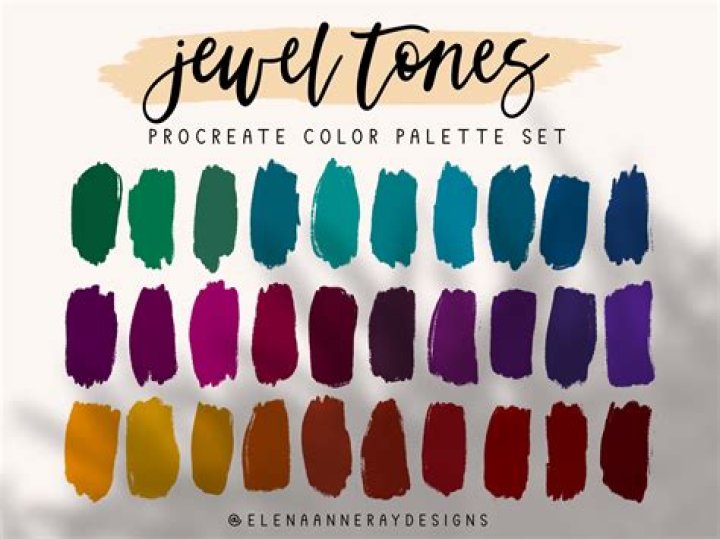 jewel tones colors