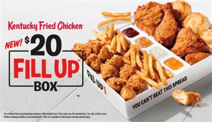 kfc fill up box