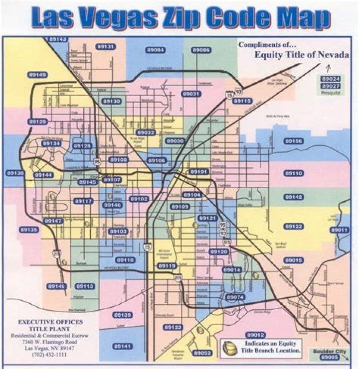 las vegas strip zip code