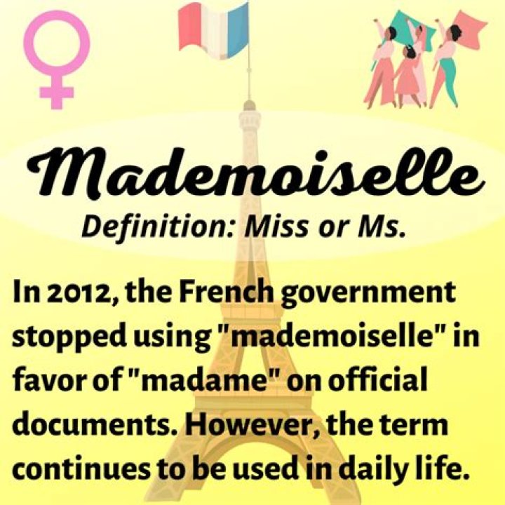 mademoiselle meaning