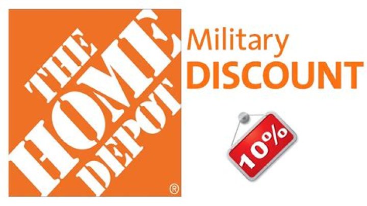 military discount home depot
