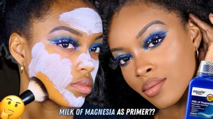 milk of magnesia makeup