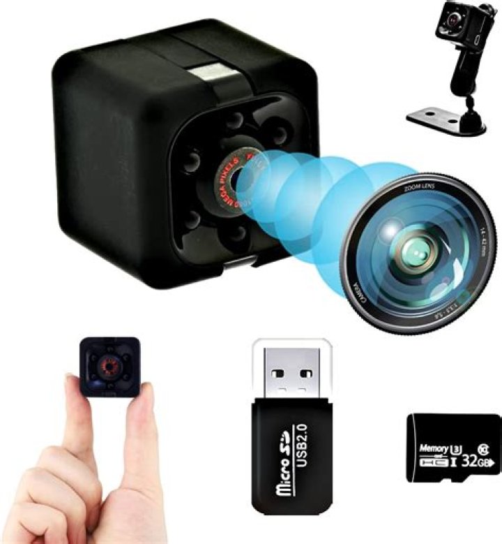 mini spy camera with audio and video recording