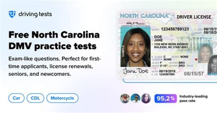 nc drivers license test