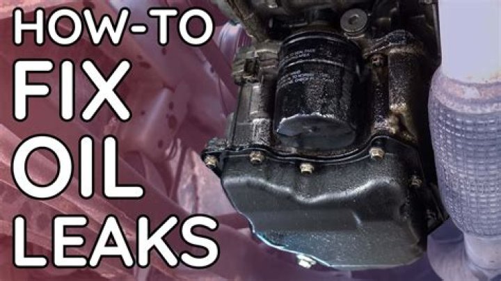 oil leak repair