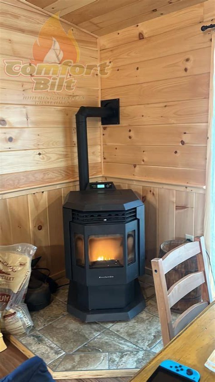 pellet stove installation