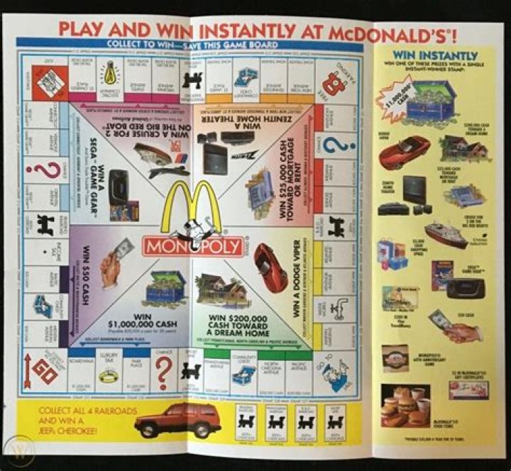 rare mcdonalds monopoly