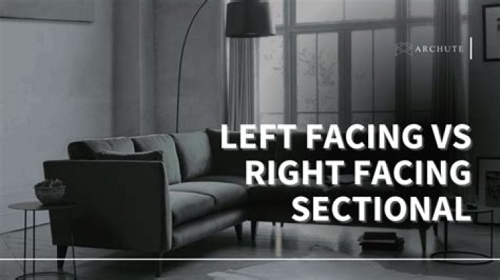 right facing sectional