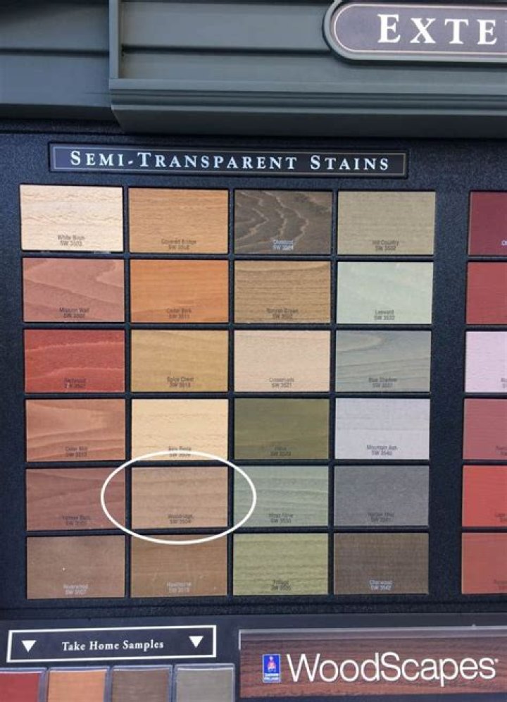 sherwin williams deck stain colors