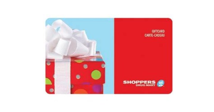 shoppers drug mart gift cards