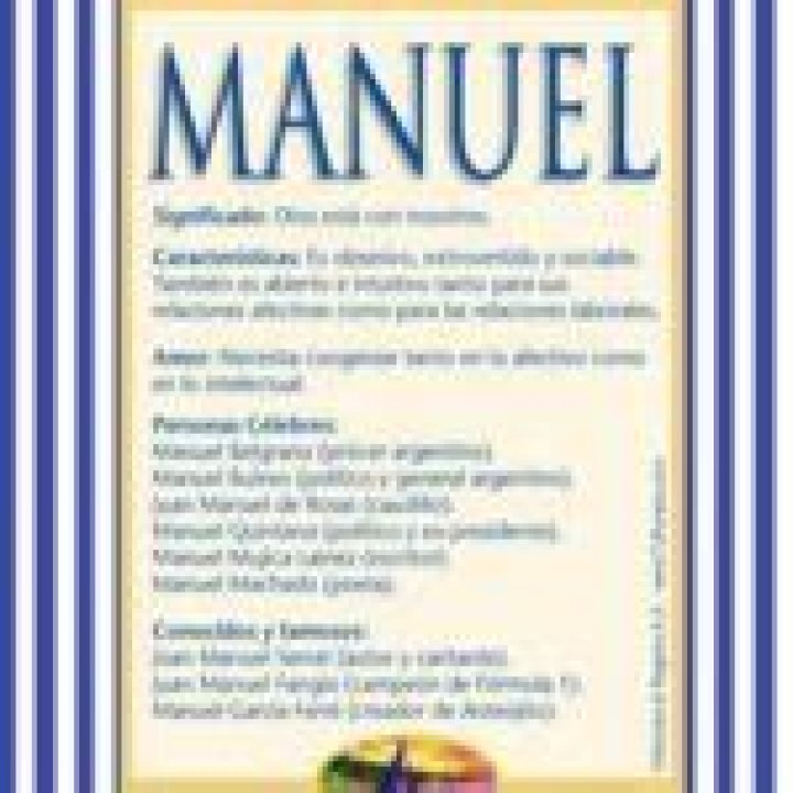 significado de manuel