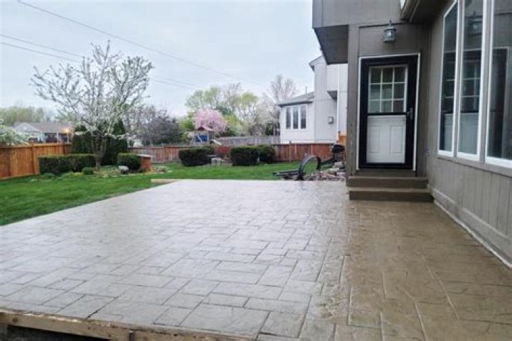 stamped concrete patio cost