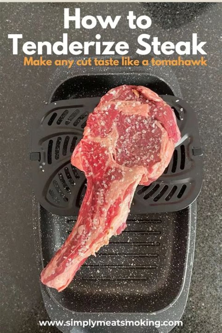 tenderize steak