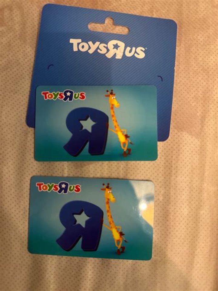 toys r us gift card balance