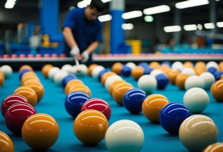 what are pool balls made of